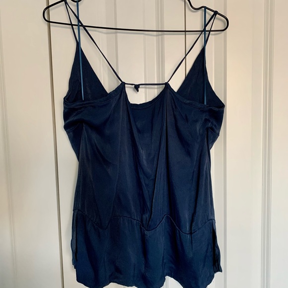 Just Female silky feeling blue top size XS - Picture 6 of 10